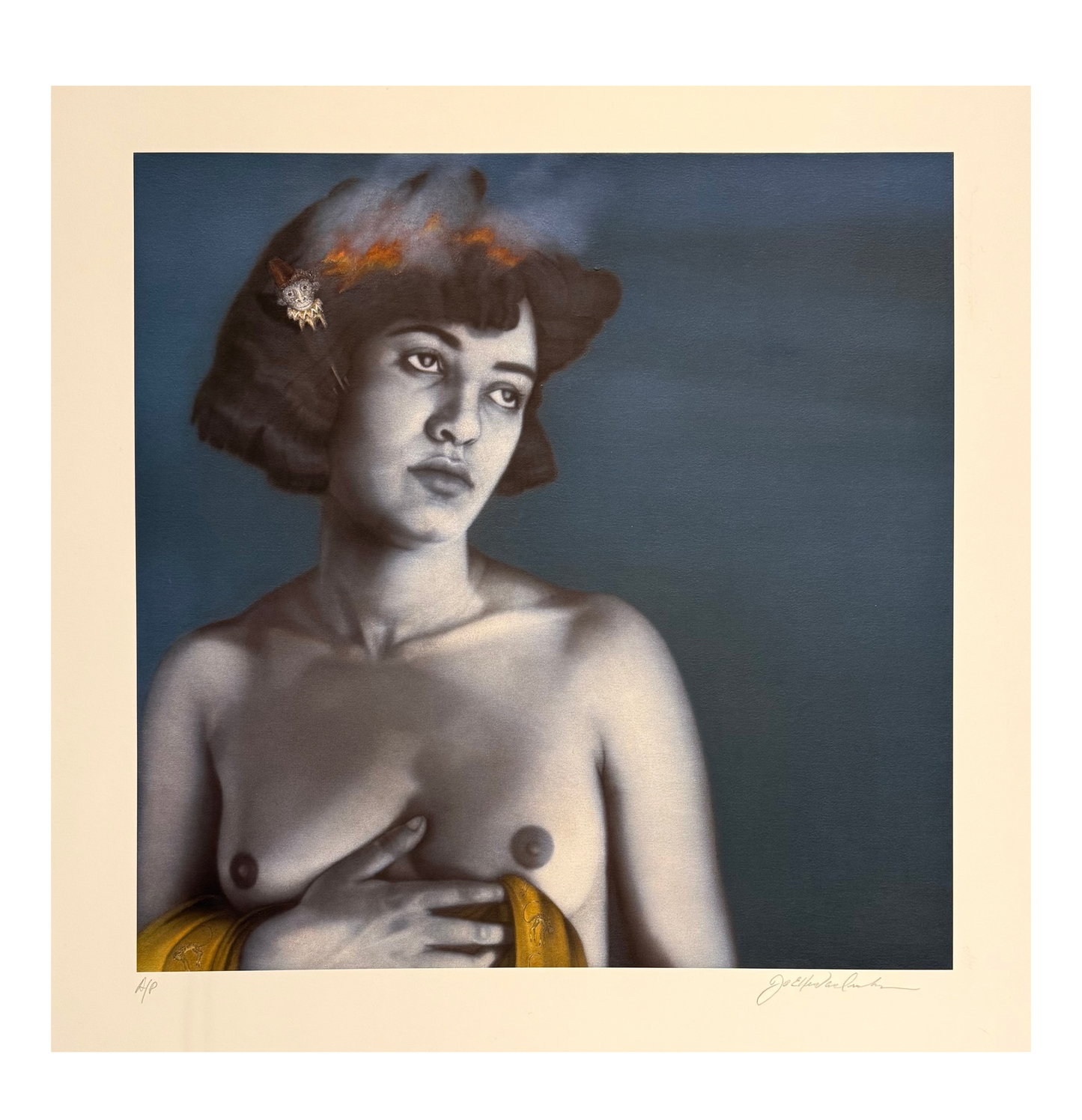 Monkey Comb in Burning Hair, 2002