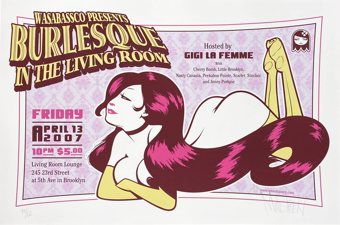 Wasabassco Presents Burlesque in the Living Room, 2008