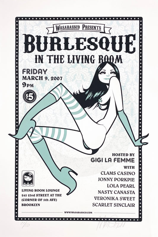 Burlesque in the Living Room, 2008
