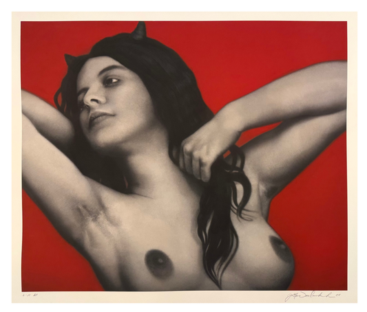 Girl in a Red Room with Black Horns, 2001