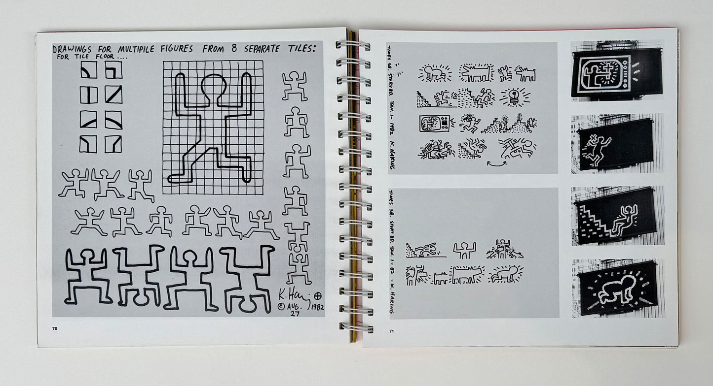 Keith Haring Tony Shafrazi Gallery Exhibition Catalogue, 1982